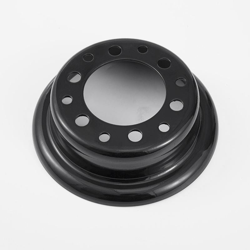 Разъемный стальной колесный диск для вилочного погрузчика Ханчжоу 18x7-8 Разъемный стальной колесный диск для вилочного погрузчика Ханчжоу 18x7-8